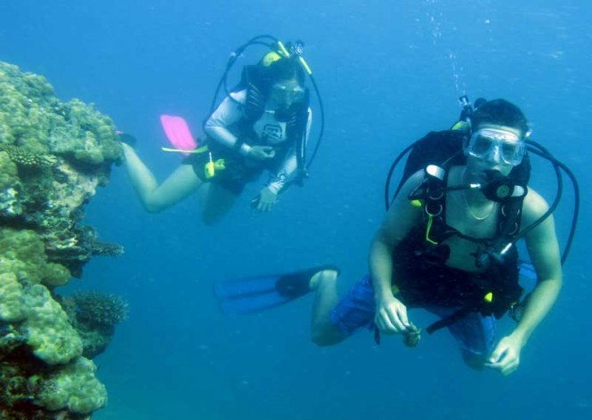 Diving in Fiji - Photo courtesy of Masteka 2 yacht