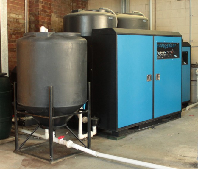 Enware Watermaze water treatment system @ Gladesville Bridge Marina Enware Watermaze water treatment system @ Gladesville Bridge Marina