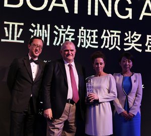 Ferretti 690 Yacht voted 'Best Production Motor Yacht' at Asia Pacific Boating Awards 2013