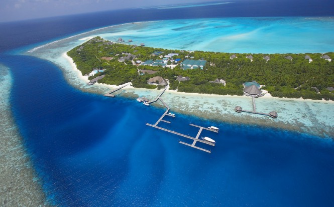 Island Hideaway Marina positioned in the fabulous yacht charter destination - Maldives