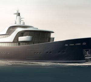 New 50m motor yacht SUMMER concept - Superyacht conversion project by Jim Robert Sluijter