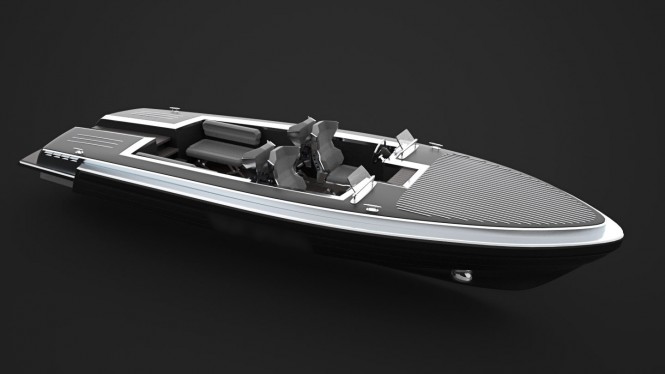 Latest Pinstripe yacht tender concept by Gray Design