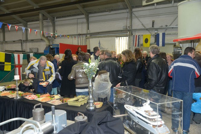 Luxury Yacht Apostrophe launched Luxury Yacht Apostrophe launched