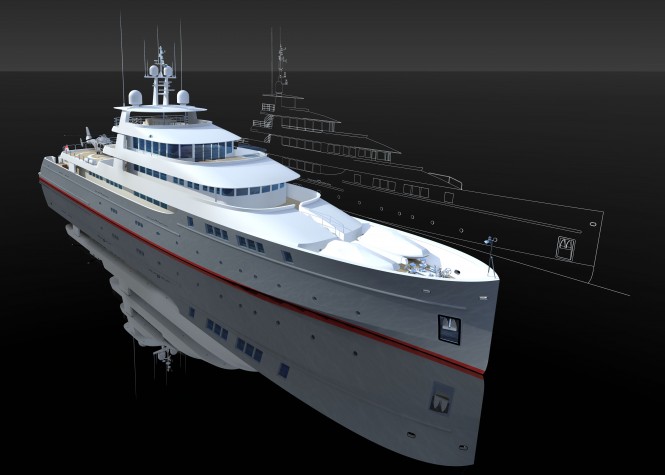 Luxury motor yacht Commuter 230 design by OCEA