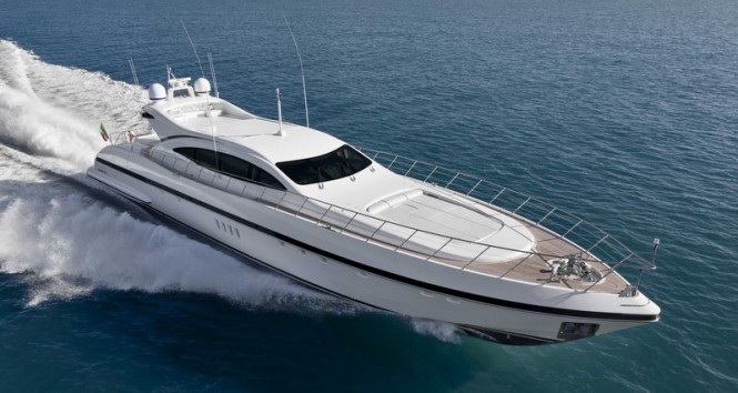 Luxury motor yacht Mangusta 108 by Overmarine Group