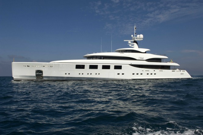 Luxury motor yacht Nataly launched by Benetti in 2011