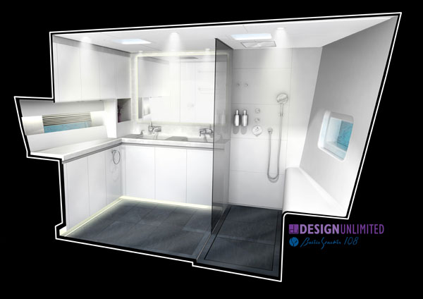 Luxury superyacht WinWin - Interior by Design Unlimited