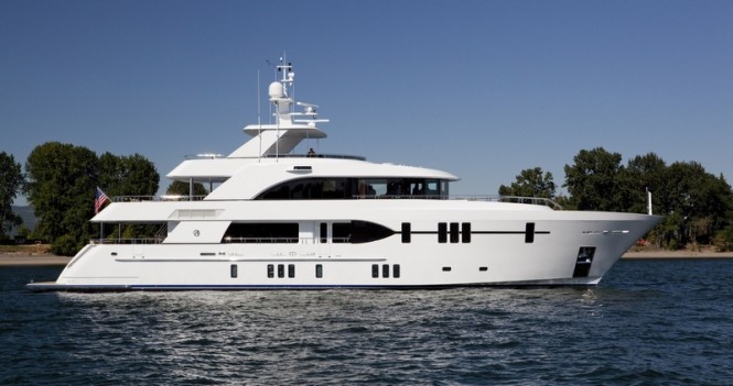 Ocean Alexander 120 Yacht built by Christensen - Photo by Steven Cridland