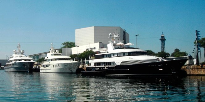 Marina Port Vell in Barcelona Today Marina Port Vell in Barcelona Today