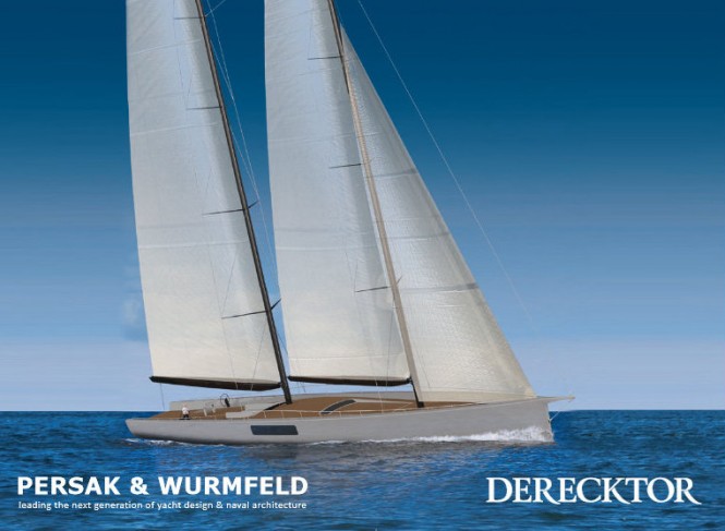 New 44m Persak and Wurmfeld Sailing Yacht Concept for Derecktor Shipyards