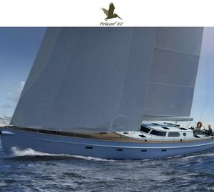 New sailing yacht PELICAN 80 concept developed by Olivier van Meer & Sea Independent Custom