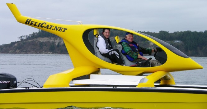 New superyacht toy HeliCat 22 New superyacht toy HeliCat 22