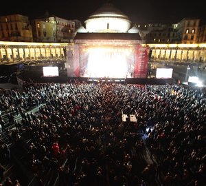 Opening Ceremony of the America's Cup World Series 2013 in Naples, Italy
