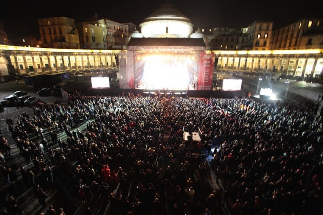 Opening Ceremony of the America's Cup World Series in Naples, Italy