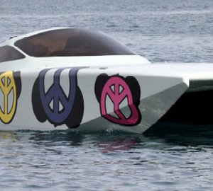 Peace & Toons mega yacht tender by Spire Boat and Thierry Trives