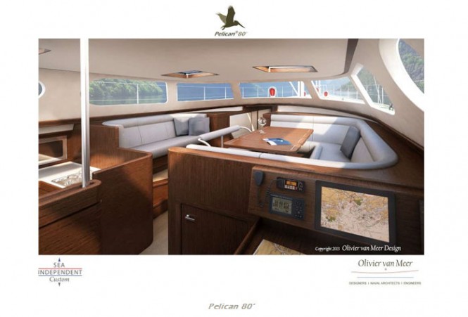Pelican 80 Yacht Concept - Interior