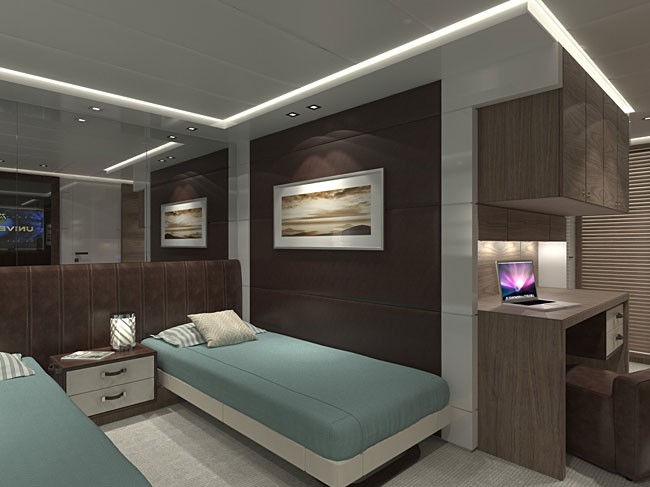 Second Canados 120 Yacht - Twin Guest Cabin