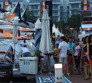 Singapore Yacht Show 2013 marked by huge turnout today