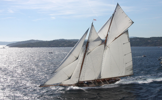 The 56m charter yacht - schooner Elena