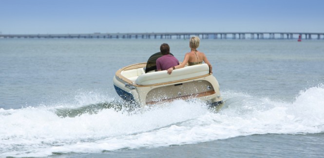 2013 Carbon Craft Superyacht Tender at full speed 2013 Carbon Craft Superyacht Tender at full speed