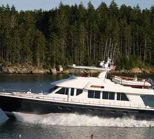 New owner for 26m Lyman-Morse motor yacht ACADIA designed by Setzer Yacht Architects