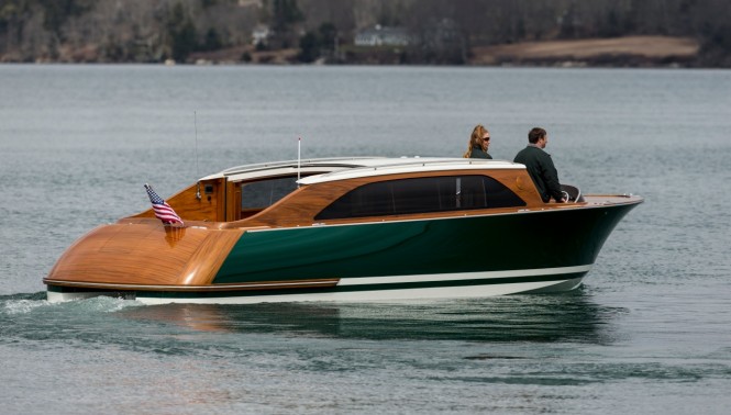 8.5m luxury yacht tender by Hodgdon - aft view