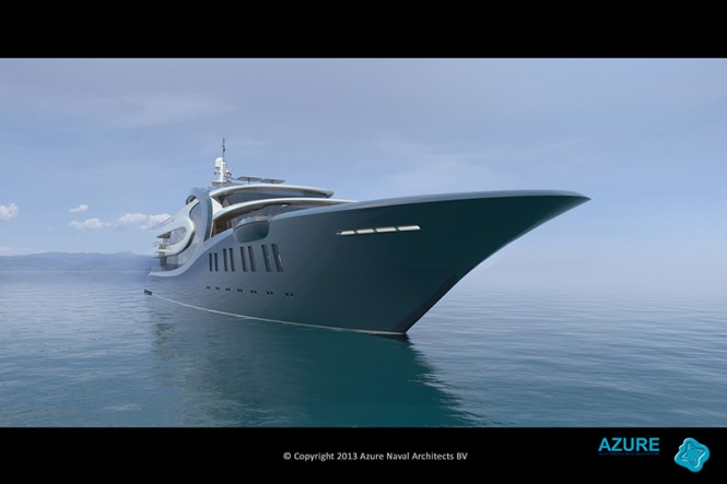 88m mega yacht Dylana concept