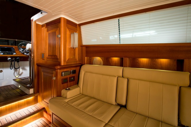 Aboard Hodgdon superyacht tender