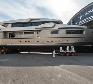 Launch of Admiral Impero 40 motor yacht CACOS V
