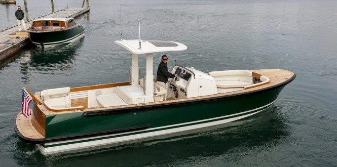 Andrew Winch designed Hull 415 Open and Hull 416 Limo Yacht Tenders