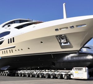 New 55m motor yacht LADY CANDY (hull FB260) launched by Benetti