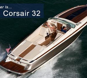 'Best Sport Boat' Award for new Chris-Craft Corsair 32 Yacht Tender at Shanghai International Boat Show 2013