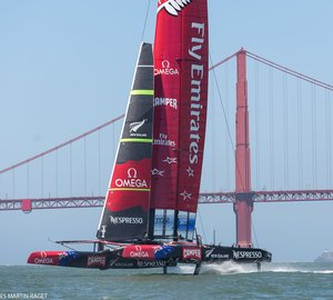 America's Cup 2013: AC72 yachts resume training in San Francisco