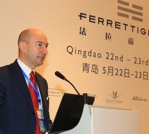 Ferretti Group attending Qingdao Boat Show 2013 with Pershing 82' Yacht and Aquariva Super yacht tender on display