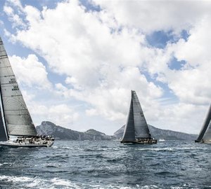 Rolex Capri Sailing Week Volcano Race 2013: Capricious conditions for Maxi yachts