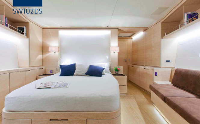 Hevea yacht - Stateroom