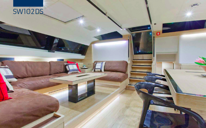 Hevea yacht with interior by Nauta Yachts