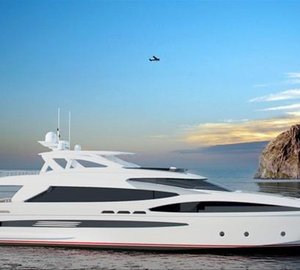 Horizon unveils updated renderings of its all-new RP102 Yacht