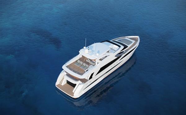 Horizon RP102 Yacht - upview