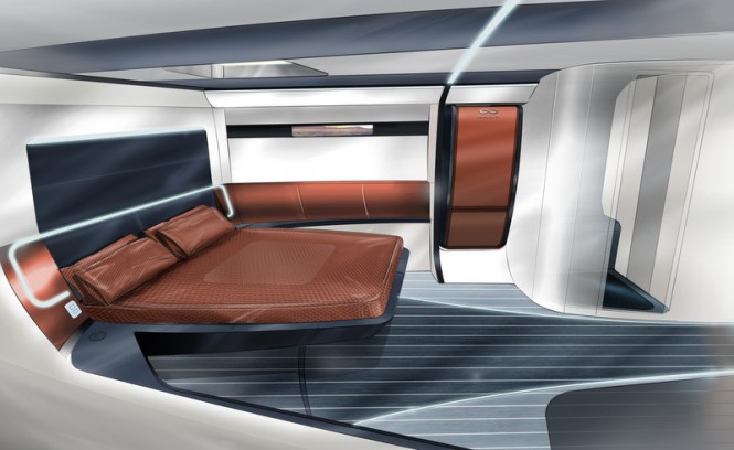 Infiniti 100S Yacht - Master Cabin
