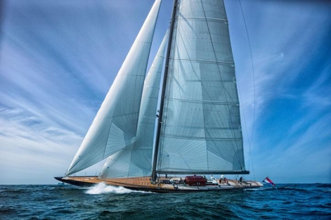 J Class superyacht Rainbow by Holland Jachtbouw