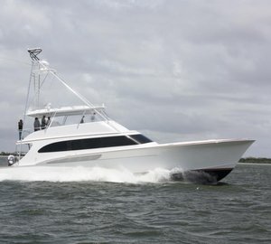 Newly launched Jarrett Bay 77 Yacht BLANK CHECK to be delivered soon