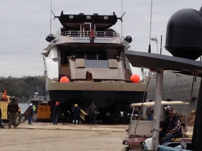 Lady M yacht (Project Stimulus) - Image courtesy of DuraShield Marine