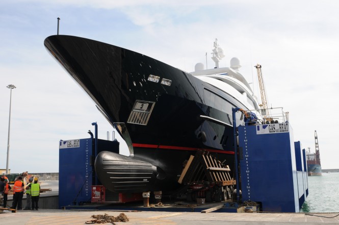 Launch of STARLING yacht - 5th Sanlorenzo 46 Steel yacht
