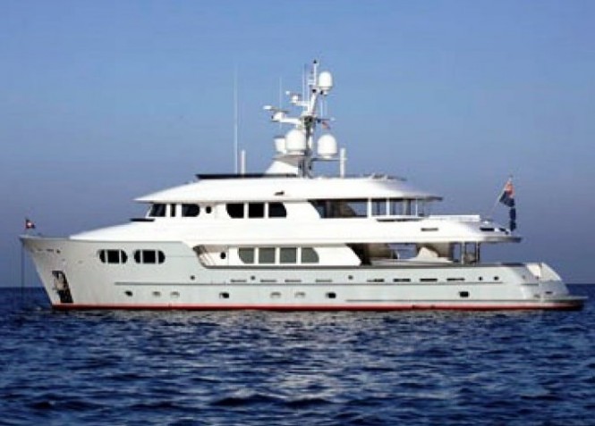 Luxury expedition yacht Marama