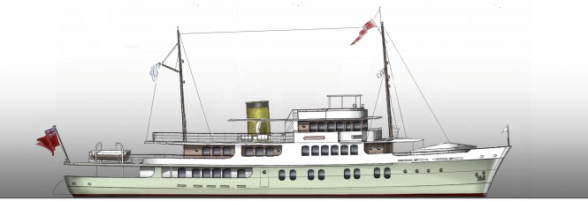 Luxury motor yacht B-52