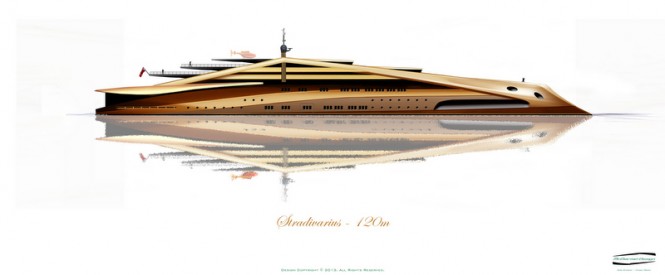 Luxury motor yacht Stradivarius by Alex McDiarmid