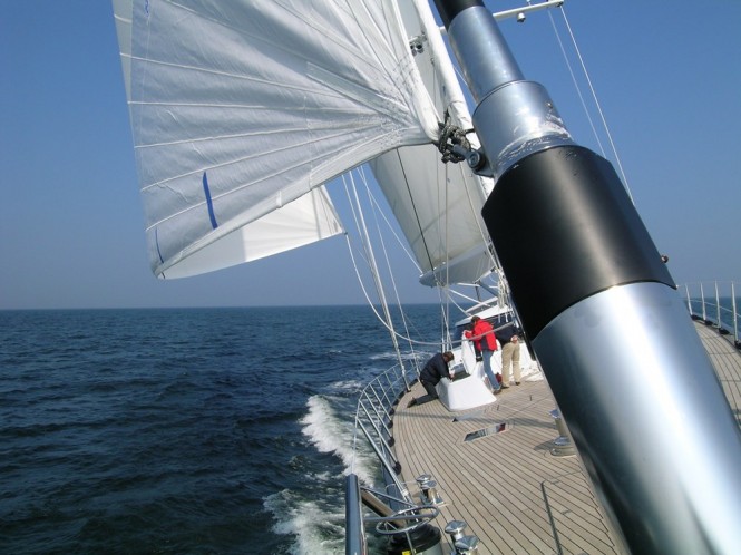 Luxury sailing yacht Espiritu del Xarey