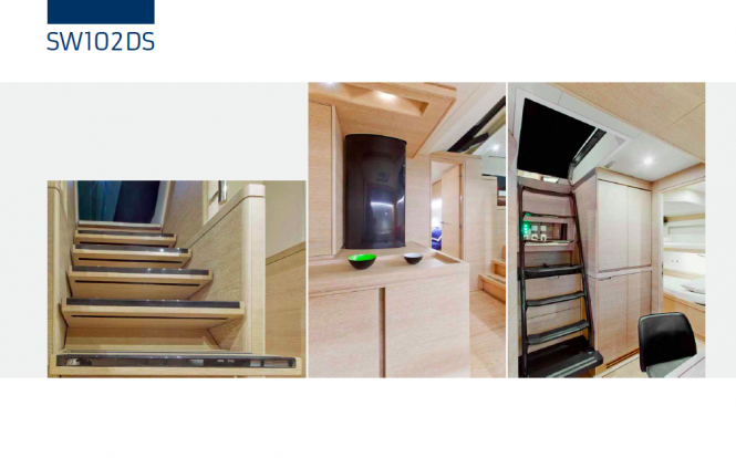 Luxury sailing yacht Hevea - interior