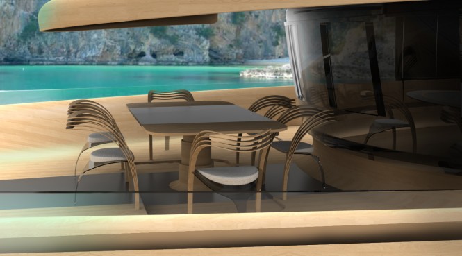 Luxury yacht Cronos concept - Exterior